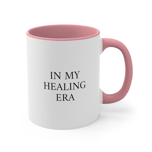 In My Healing Era Accent Coffee or Tea Mug, 11oz